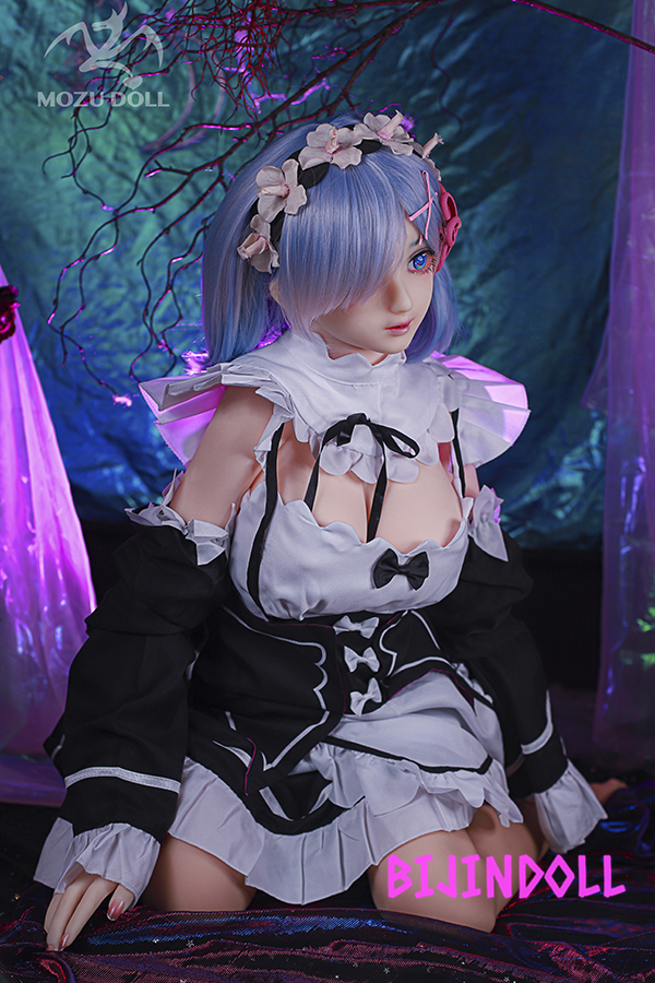 mozudoll 145cm TPE Rem Sex Dolls Cos Play Re Zero Rem anime Dutch Wife Anime Doll