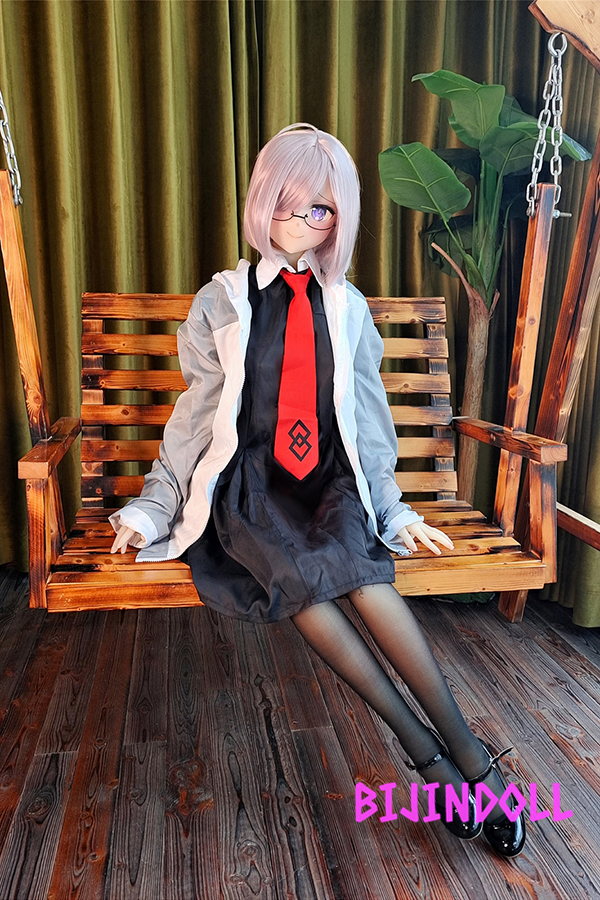 aotumedoll#76 155cm C-cup silicone head FGO Mashu cosplay love doll game anime doll Mashu erotic customized life-size sex doll