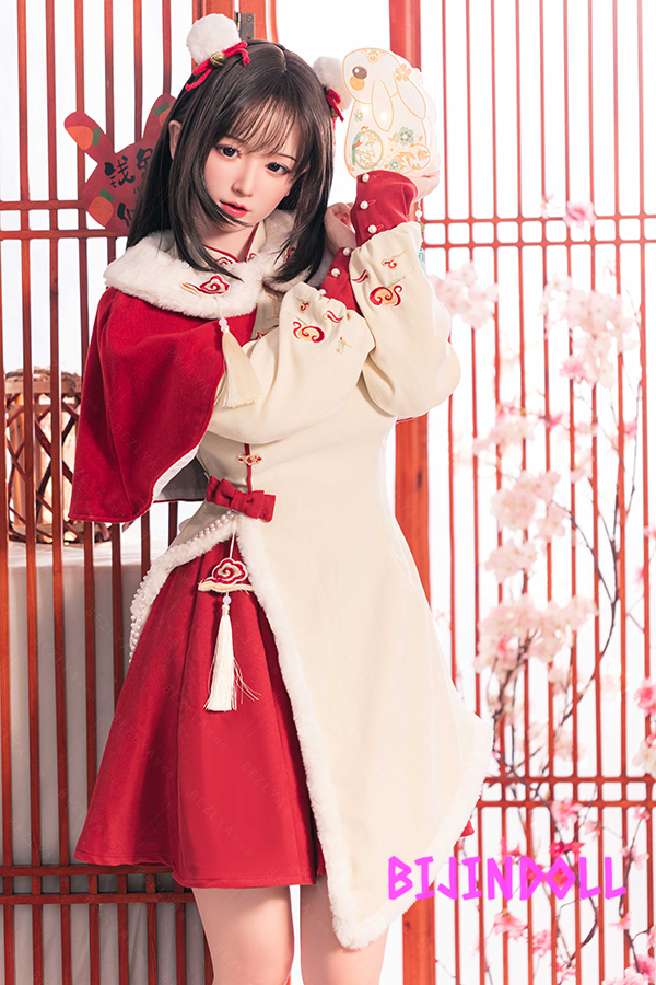 Bezlya 桔梗 163cm E-cup Silicone head big breasts life-sized real doll popular sex adult tit fuck high quality meat urinal real doll