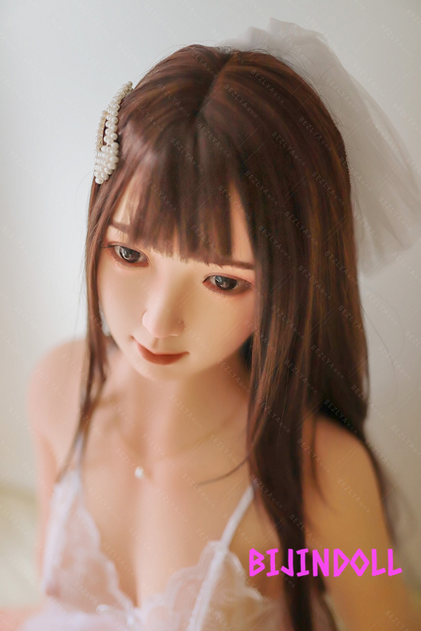 Bezlya 蝶豆 155cmR B-cup silicone head Super Real Asian Doll most realistic sex dolls