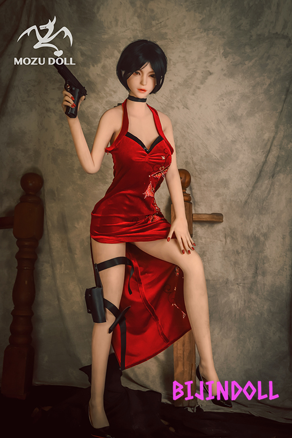 mozudoll 163cm H-cup TPE Resident Evil Ada Wong Real Doll Game Cosplay Dutch Wife Sex Porn