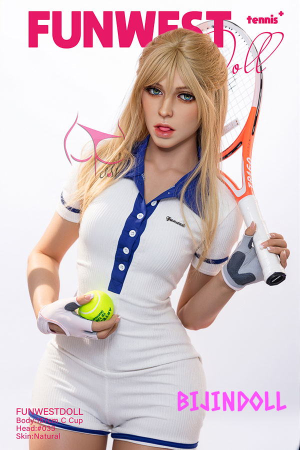 Funwest#067 Elina 157cm C cup TPE blonde white beauty dutch wife creampie sex doll pornstar