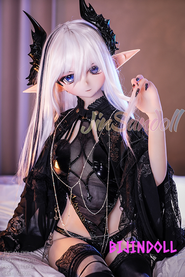 WMDoll#Y009 159cm B-cup PVC head cute elf anime sex doll TPE body cheap custom love dutch wife