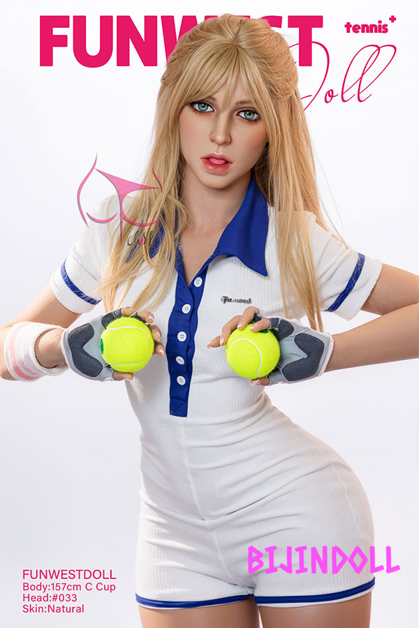 Funwest#067 Elina 157cm C cup TPE blonde white beauty dutch wife creampie sex doll pornstar