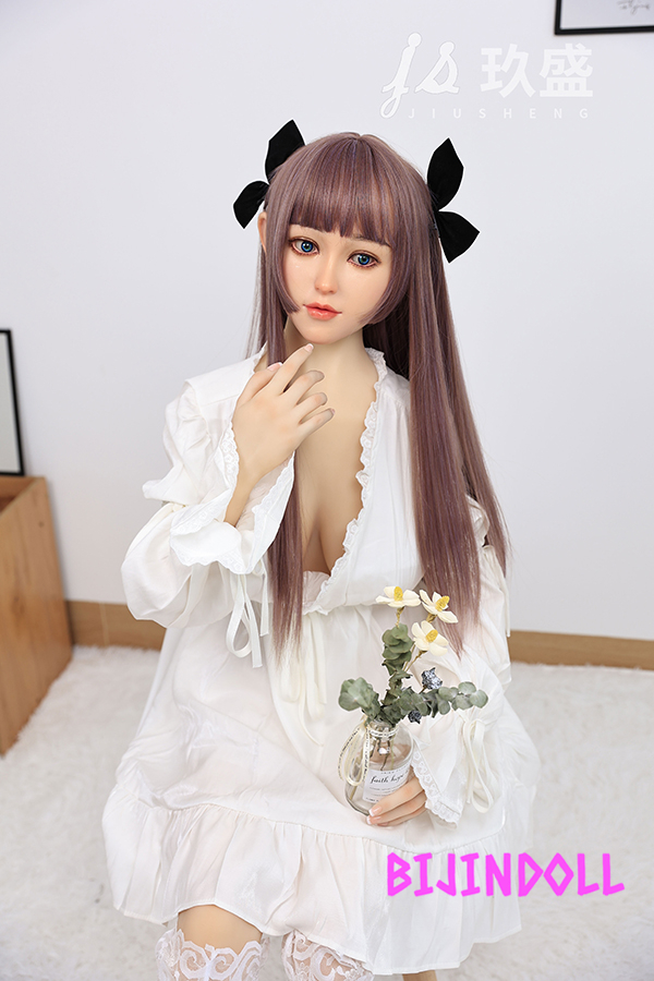 Jiusheng Doll#8 Shirley 150cm D-cup silicone head beautiful big breasts beauty real doll luxury sex doll