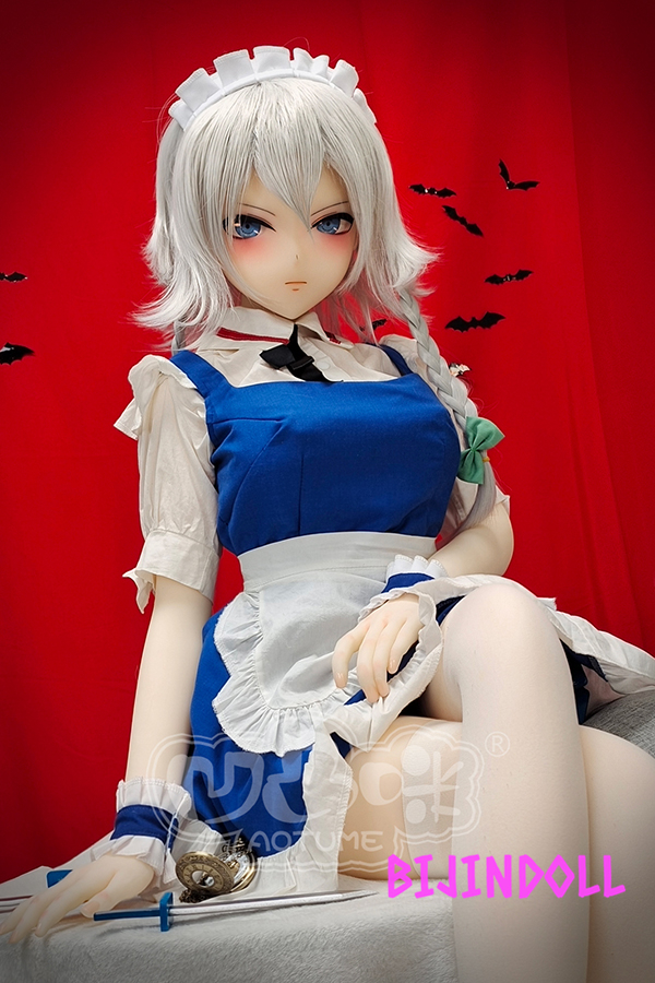aotumedoll#103 155cm C-cup TPE Sakuya Izayoi Anime Sex Doll Touhou Project Cos Maid Sakuya
