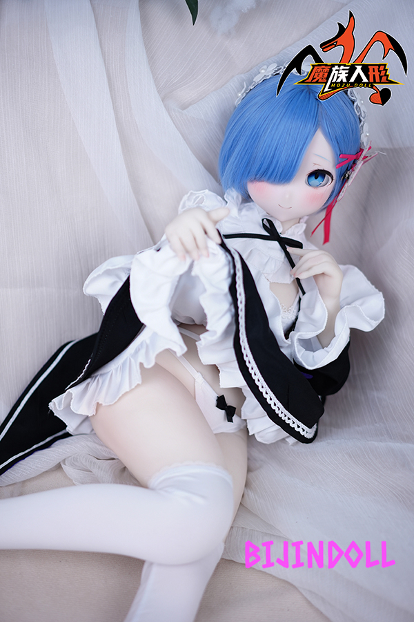 mozudoll Rem PVC Head Picture clothing free Super cute maid anime doll maid cosplay cheap sex doll