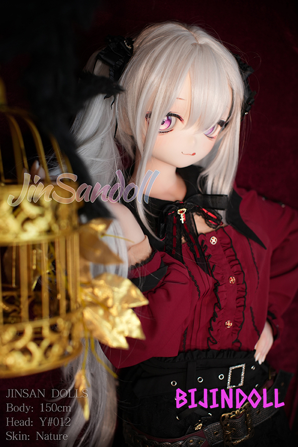 WMDoll#Y012 150cm B-Cup PVC Head Anime Sex Doll Cute White Haired Life Size Sex Doll Cosplay Anime Sex Doll