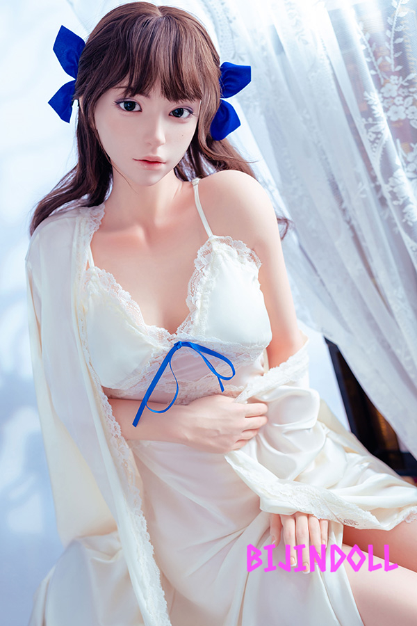 FUDOLL#23 158cm C-cup Silicone head TPE body Beautiful most real sex doll Beautiful dutch wife