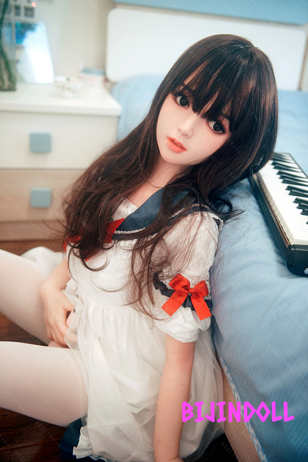 Bezlya 鈴蘭 149cm C-cup Silicon head Real eye movement love doll silicone adult sexy dolls