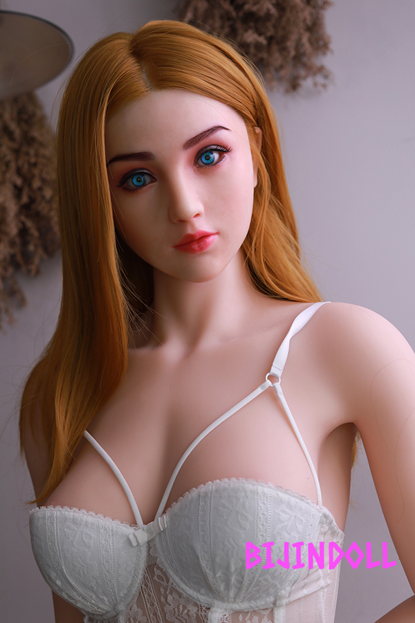 COSDOLL  170cm C-cup silicone head American blonde beauty sex doll Real life-size porn doll