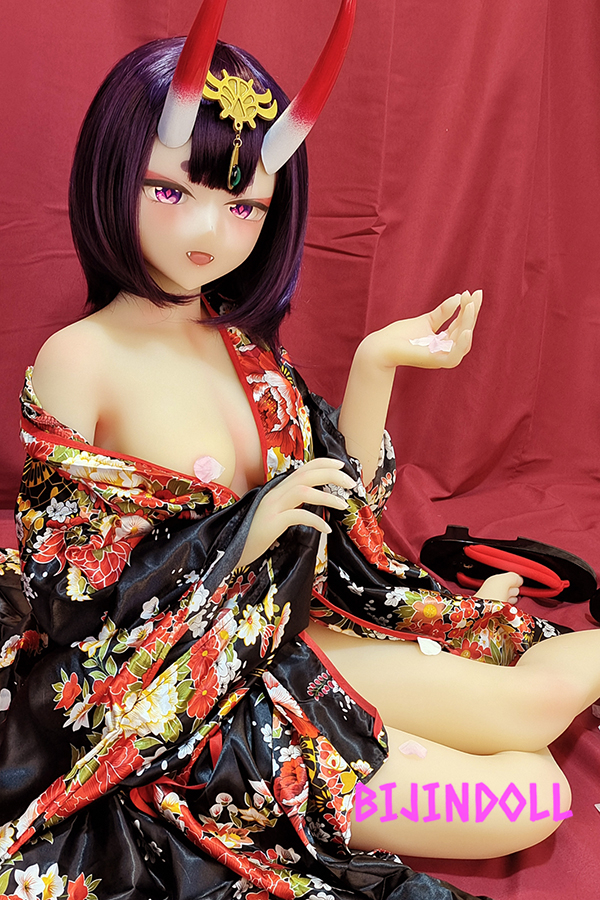 aotumedoll#85 B-cup 145cm TPE Fate Shuten Doji Cos Anime sex Doll Shuten Doji Cosplay fgo life-size anime head doll