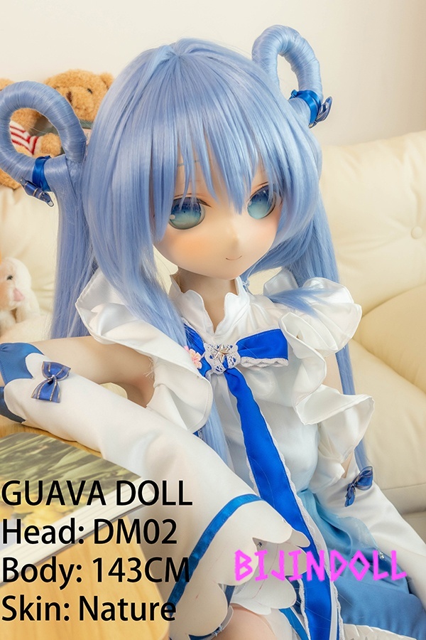GUAVADOLL Stera DM02 C-Cup Nomar Skin Hand-drawn Black Vinyl Doll Flower Knight Healing Cute Anime Love Doll