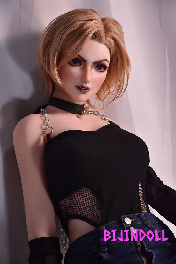 ElsaBabe-AHC007 165cm silicone Blonde Realistic Hot Sex Doll