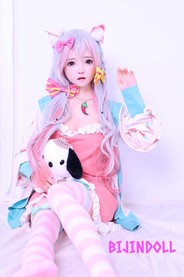 SHEDOLL 148cm D-cup Silicone head + TPE material body New type S makeup cute idol class sex doll