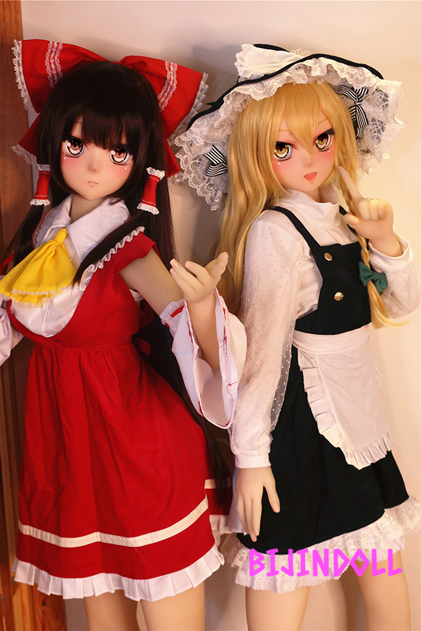 aotumedoll#60#61 B-cup145cm TPE Reimu Hakurei and Marisa Kirisame Sex Doll Touhou Project Character R18 Life-Size Anime Head Dutch Wife Doujin 2D Sex Doll