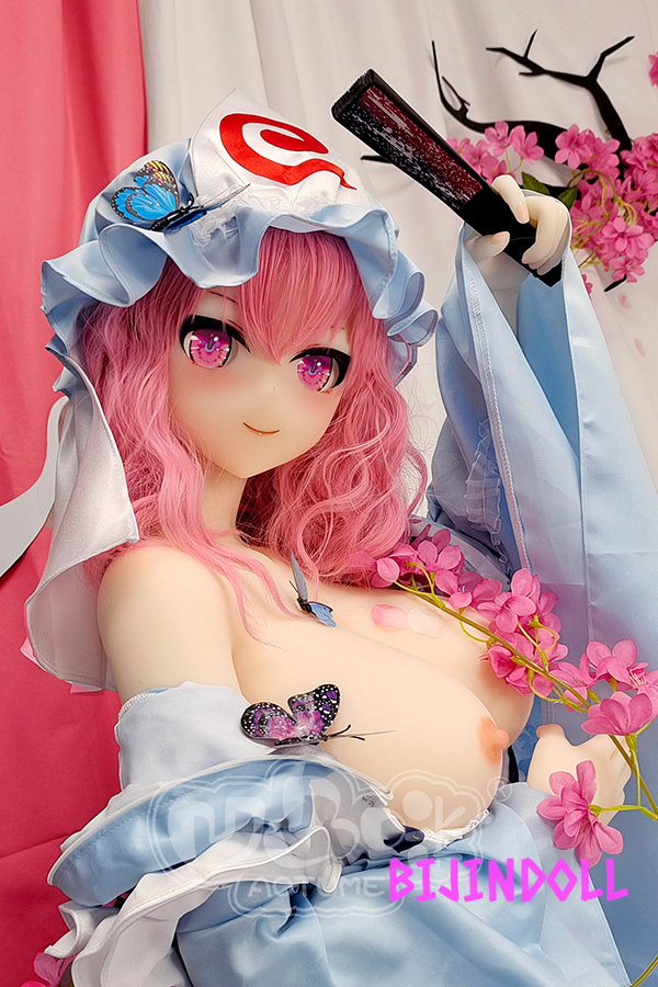 aotumedoll#101 155cm H-cup TPE Yuyuko Saigyouji Anime Sex Doll Touhou Project Doll Game Anime Cosplay Doll