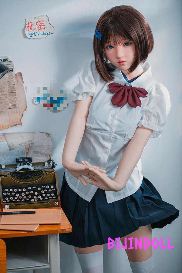 FUDOLL#15 148cm D-cup Silicone Head Realistic Cosplay Sex Doll Human-like Real Dutch Wife