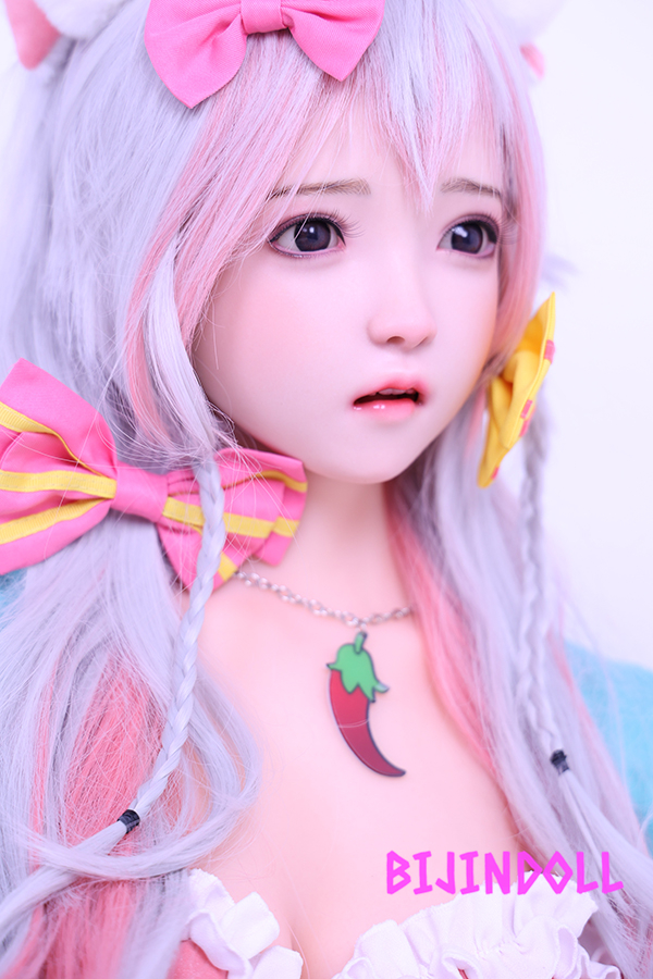 SHEDOLL 148cm D-cup Silicone head + TPE material body New type S makeup cute idol class sex doll