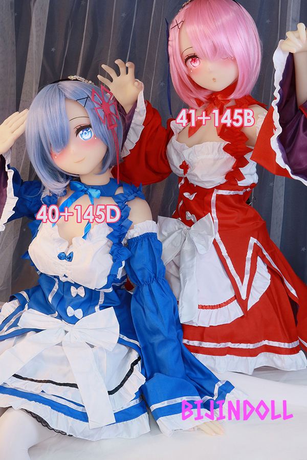 aotumedoll#40#41 D-cup B-cup145cm TPE Ramlem Sisters Anime Sex Doll Re:ZERO -Starting Life in Another World- Popular Maid Sister Character Customization Sex Dutch Wife