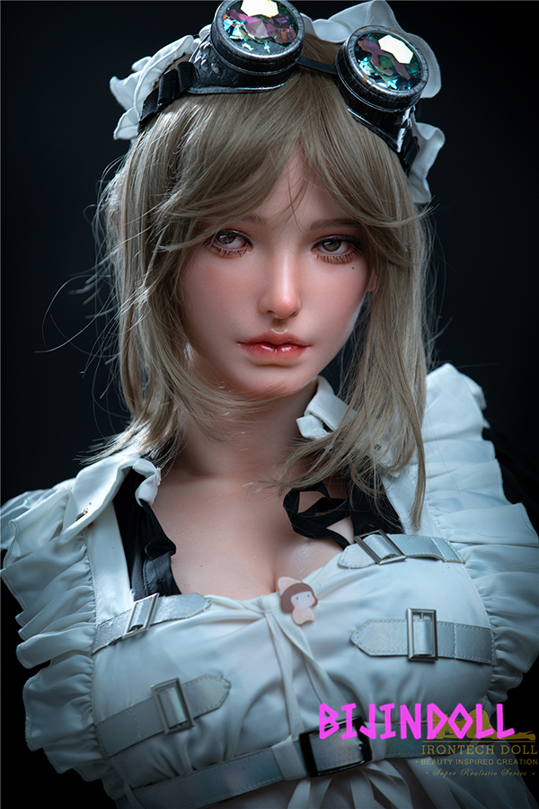 Irontechdoll 165cm G-Cup Silicone maid cosplay sex doll big breasts sex doll Realistic porn doll