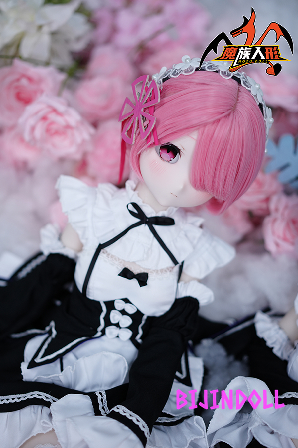 mozudoll Ram PVC Head Picture clothing free Popular anime sex doll maid cosplay cute love doll cheap anime doll