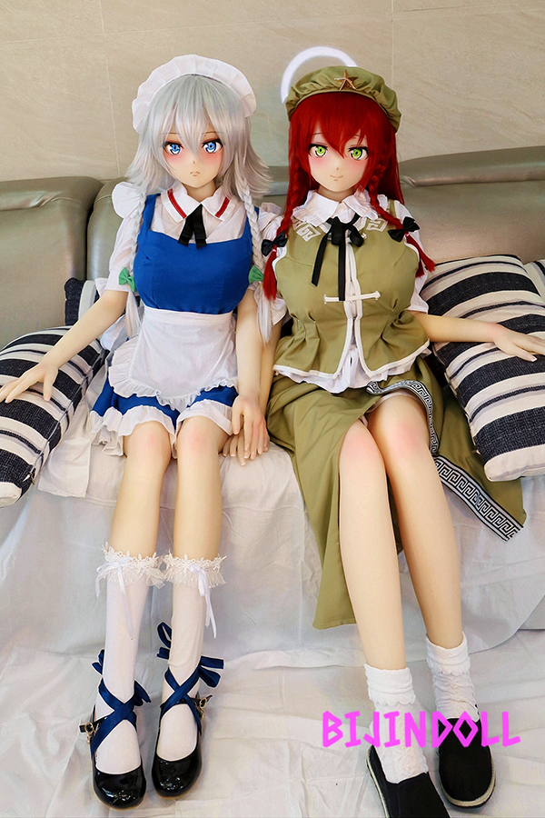 aotumedoll #49 & #50 F-cup H-cup 155cm TPE Sakuya Izayoi and Hong Meiling Sex Doll Touhou Project Character R18 Life-Size Anime Head Dutch Wife Big Breasts 2D Sex Doll