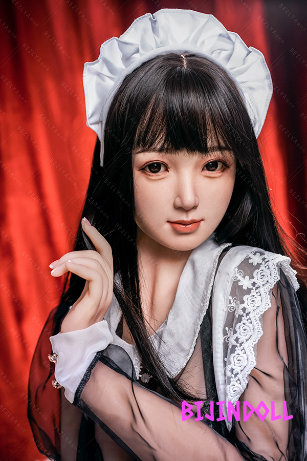 Bezlya 蝶豆 155cmM F-cup Silicone head Absolute obedience busty maid real love doll Luxury naughty Dutch doll