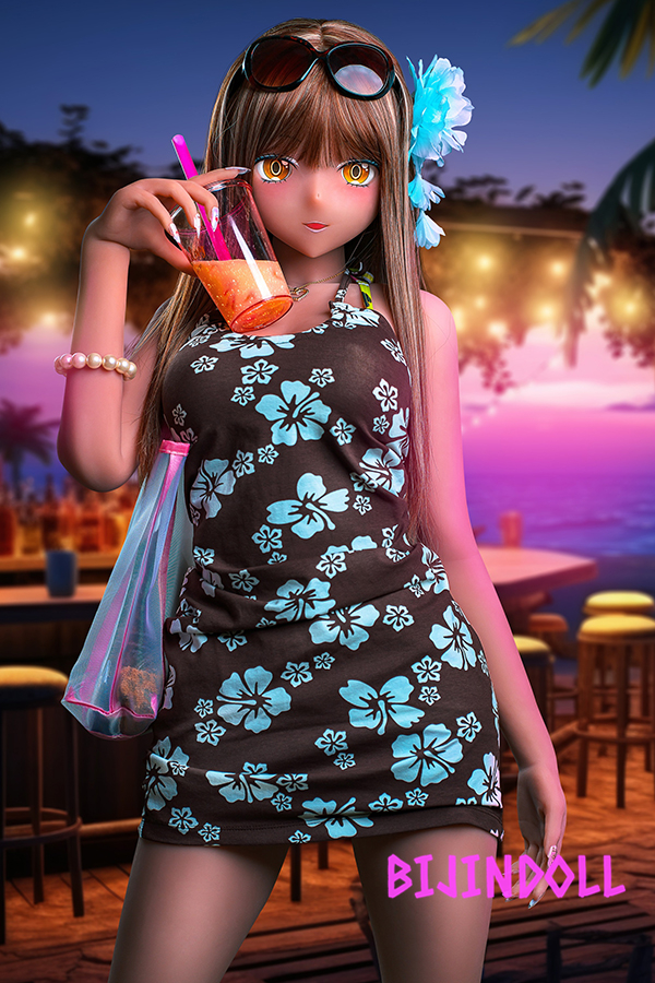 aotumedoll tanned sex doll TPE 155cm C cup seaside tanned beauty love doll real sex