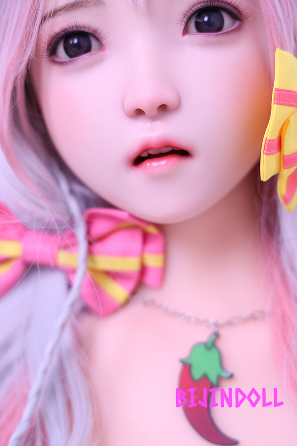 SHEDOLL 148cm D-cup Silicone head + TPE material body New type S makeup cute idol class sex doll