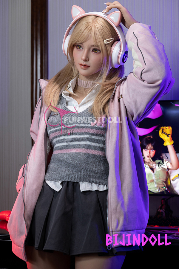 Funwest#078 159cm B-cup TPE beauty sex doll erotic adult sex doll best male masterbation doll