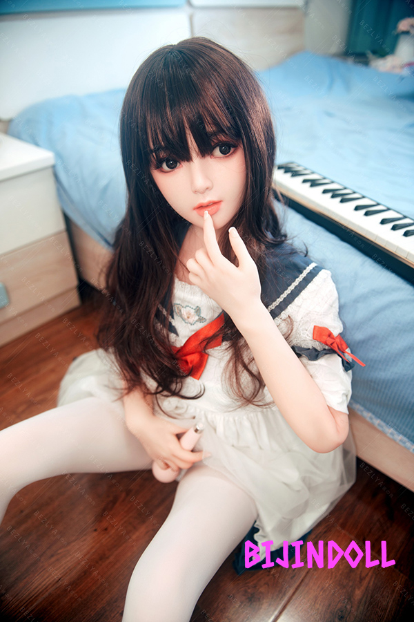 Bezlya 鈴蘭 149cm C-cup Silicon head Real eye movement love doll silicone adult sexy dolls