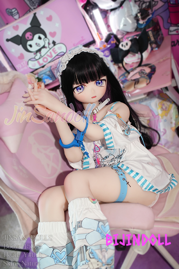 WMDoll#Y011 150cm B-Cup PVC Head Anime Sex Doll Cute DIY Sex Life-size Sex Doll Cosplay Dutchwife