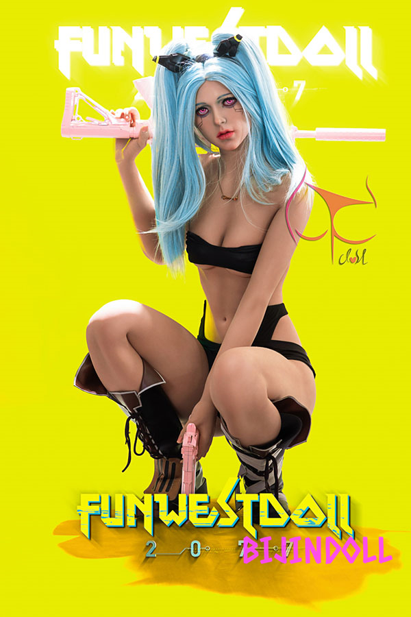 Funwest#054 Assos 157cm C-cup TPE Rebecca cosplay Sex doll Cyberpunk2077 game doll Anime sex robot