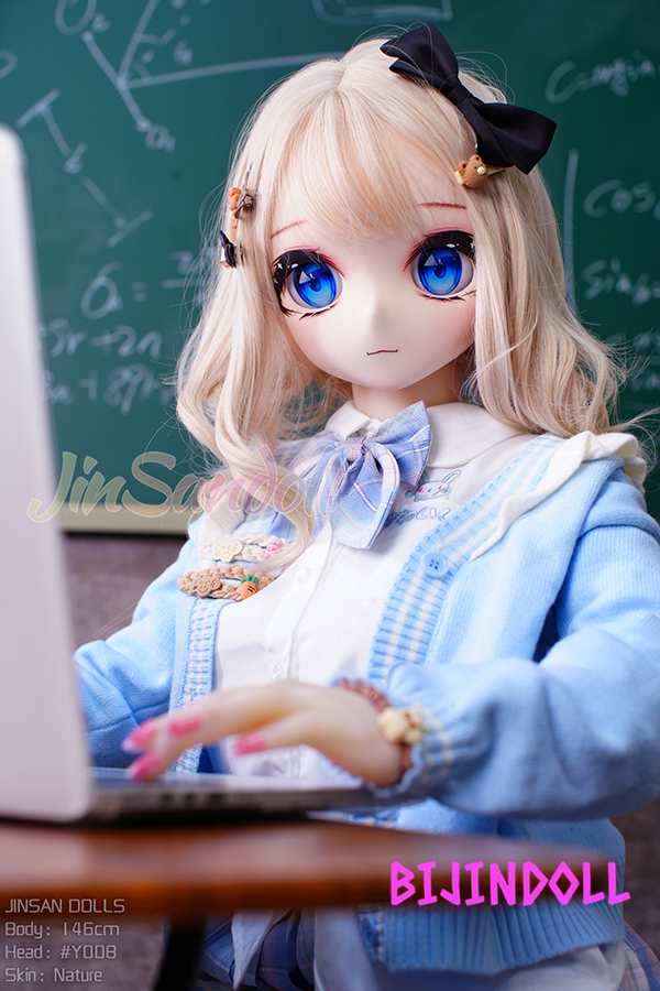 WMDoll#Y008 146cm C-cup PVC Head Cute Anime Sex Doll Anime Hentai Life Size Doll Adult Porn Dutchwife