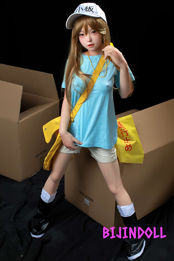 B-cup FUDOLL#8 Silicon head Cells at Work Platelet Cosplay Sex Dolls realistic sex toys