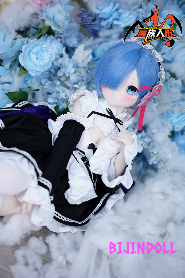 mozudoll Rem PVC Head Picture clothing free Super cute maid anime doll maid cosplay cheap sex doll