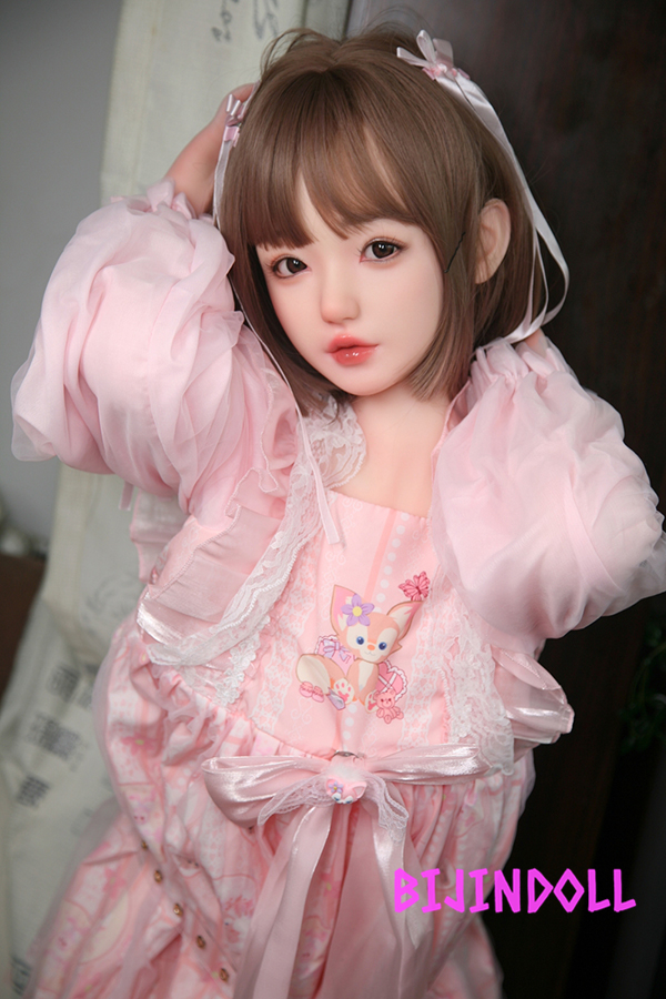 SHEDOLL 140cm B-cup Silicone Head Simulated Sex Sex Doll Adult Porn Toys Dutch Doll Flat Chest Erotic Realistic