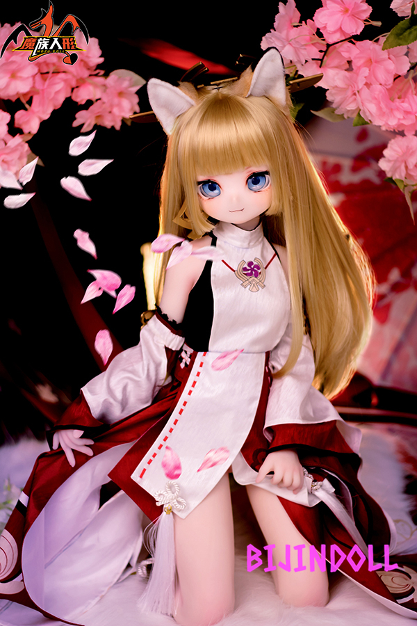 mozudoll 小狐狸 Free Costume Cute Anime Love Doll Dutch Wife PVC Head Sex Doll