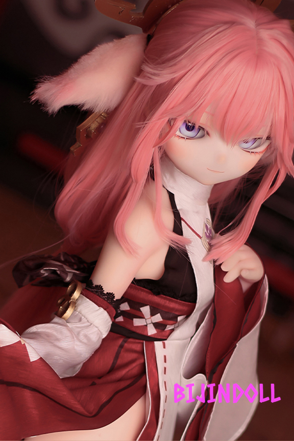 mozudoll 小狐狸 Costume Free Yaemiko Love Doll Genshin Cosplay Doll PVC Head Dutch Wife