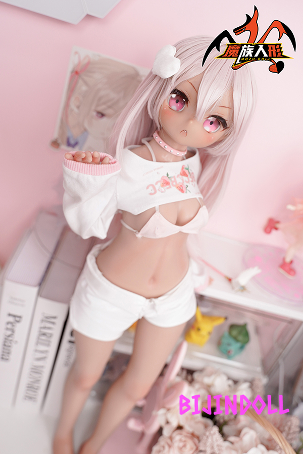 mozudoll Kuro PVC Head Picture clothing free Cute brown anime love doll cheap anime doll sex anime dress-up doll