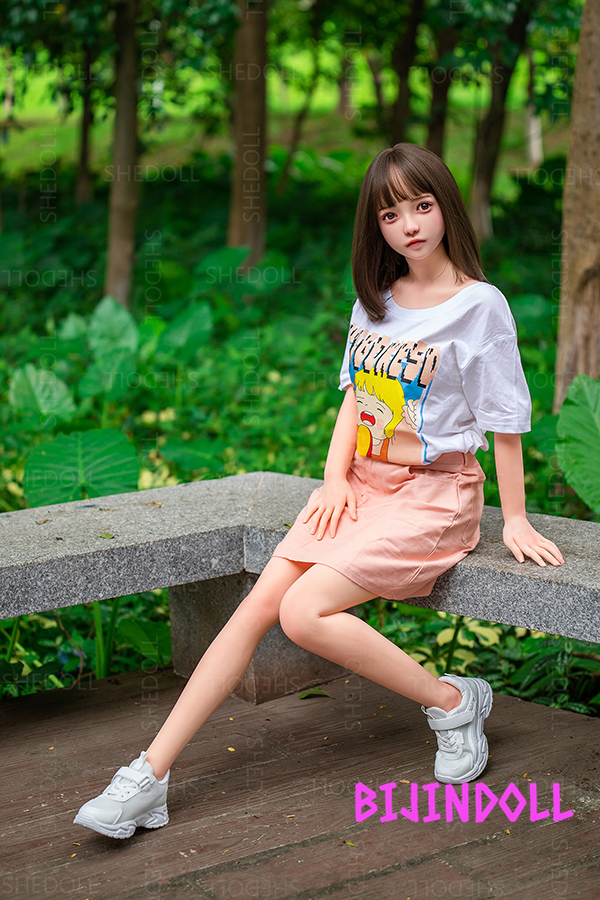 SHEDOLL 148cm D-cup Silicone Head Amazing Realistic Doll Life Size Love Doll TPE Body Cute Sex Doll