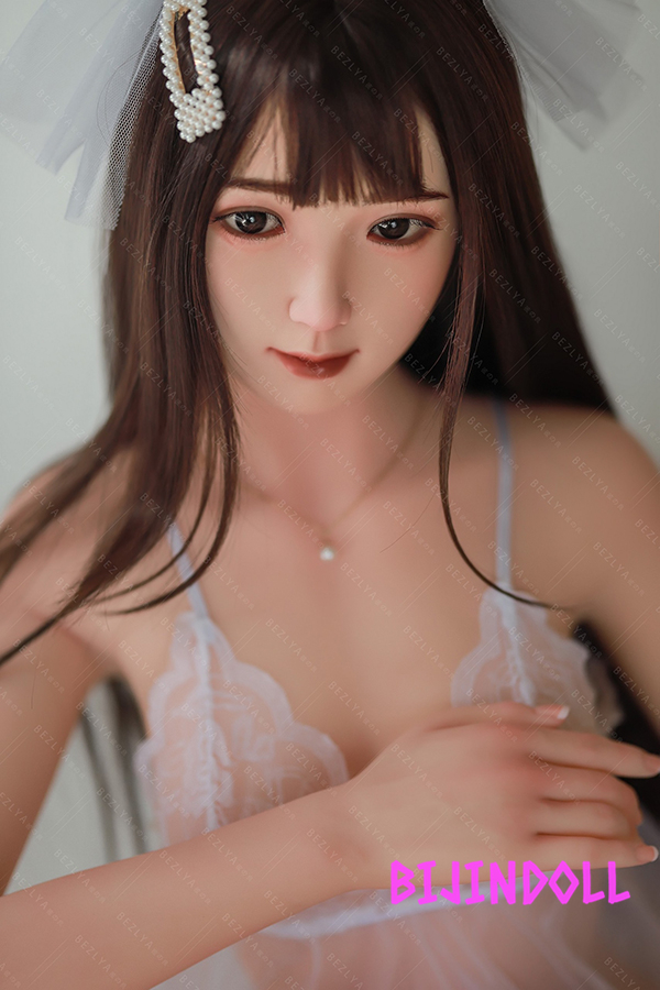 Bezlya 蝶豆 155cmR B-cup silicone head Super Real Asian Doll most realistic sex dolls