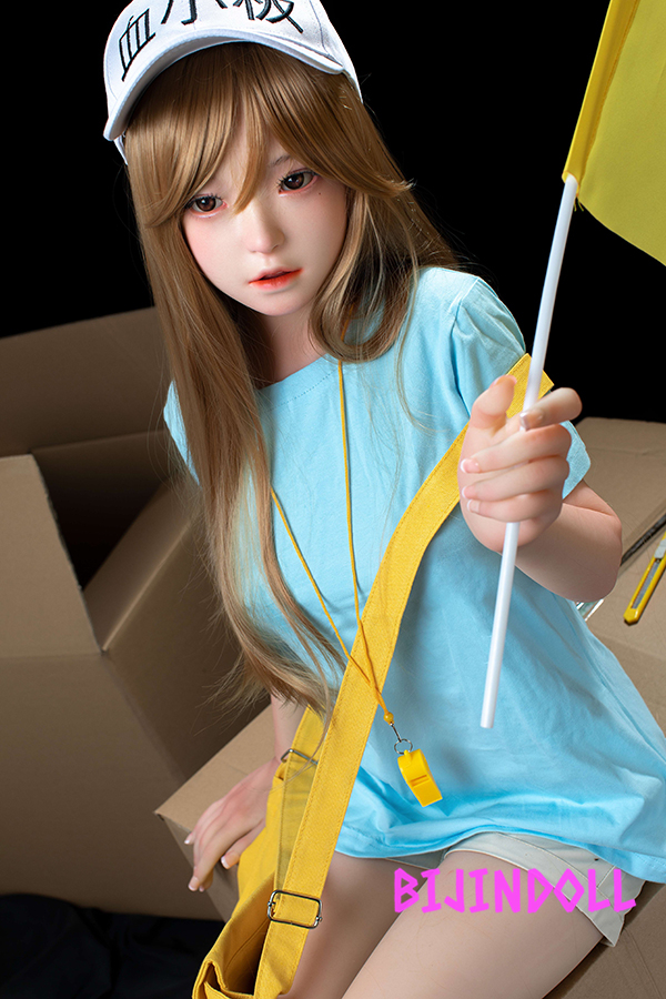 B-cup FUDOLL#8 Silicon head Cells at Work Platelet Cosplay Sex Dolls realistic sex toys
