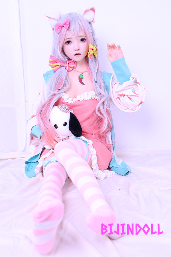 SHEDOLL 148cm D-cup Silicone head + TPE material body New type S makeup cute idol class sex doll