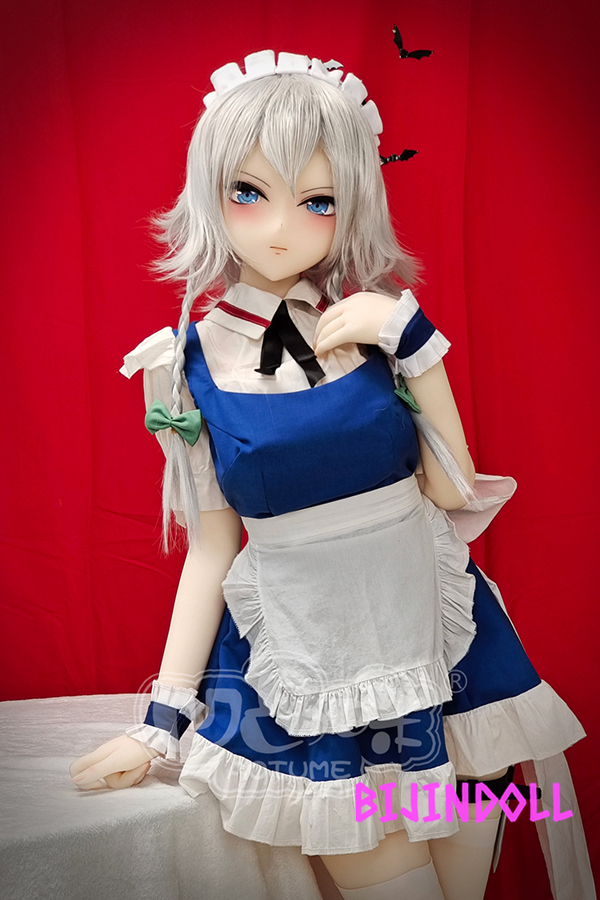 aotumedoll#103 155cm C-cup TPE Sakuya Izayoi Anime Sex Doll Touhou Project Cos Maid Sakuya
