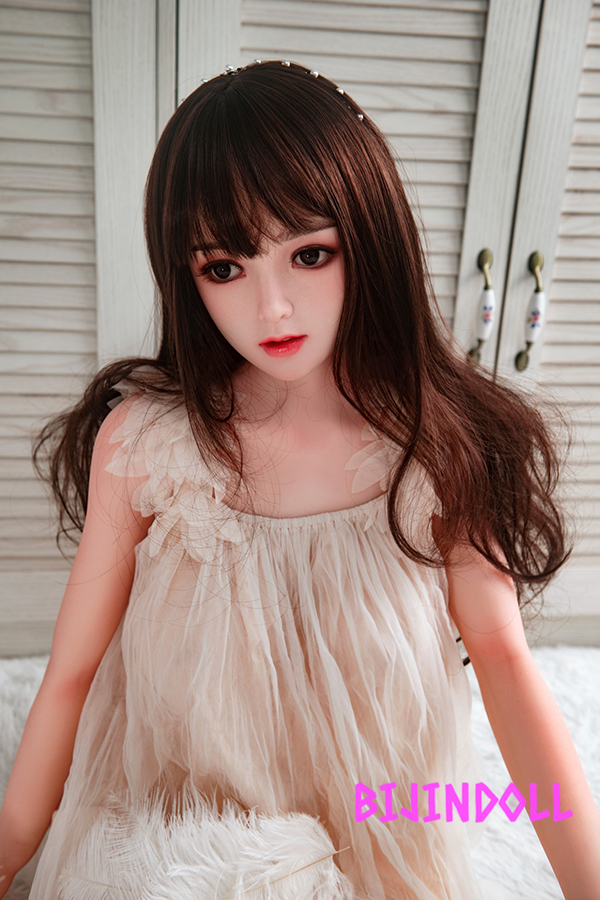 Bezlya 鈴蘭 149cm C-cup silicone head realistic sexy doll life size Deepthroat Facefuck For Sexy Doll Slave