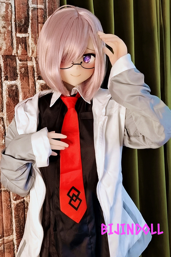 aotumedoll#76 155cm C-cup silicone head FGO Mashu cosplay love doll game anime doll Mashu erotic customized life-size sex doll