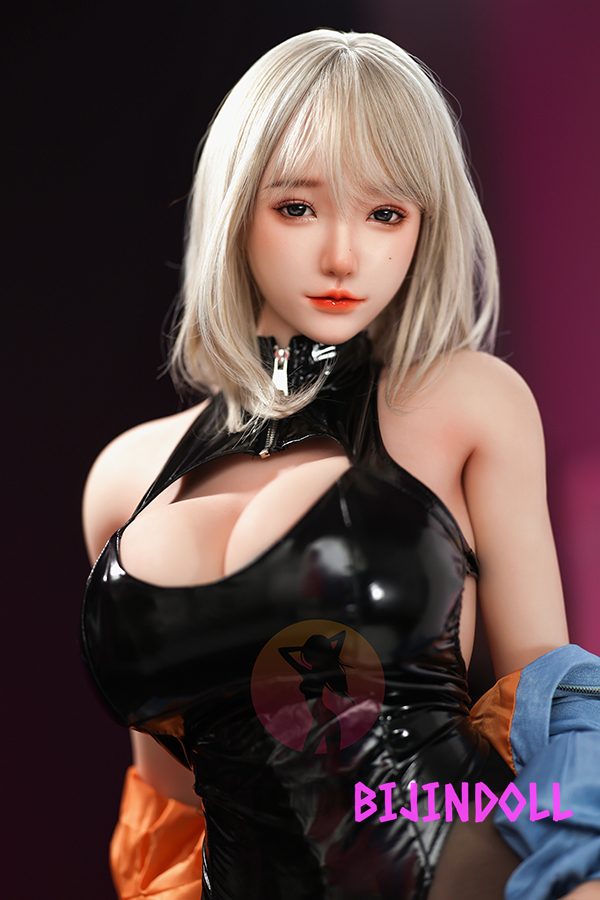 SHEDOLL 163cm H-cup Silicone head beautiful legs life-size real love doll black pantyhose TPE body sex doll