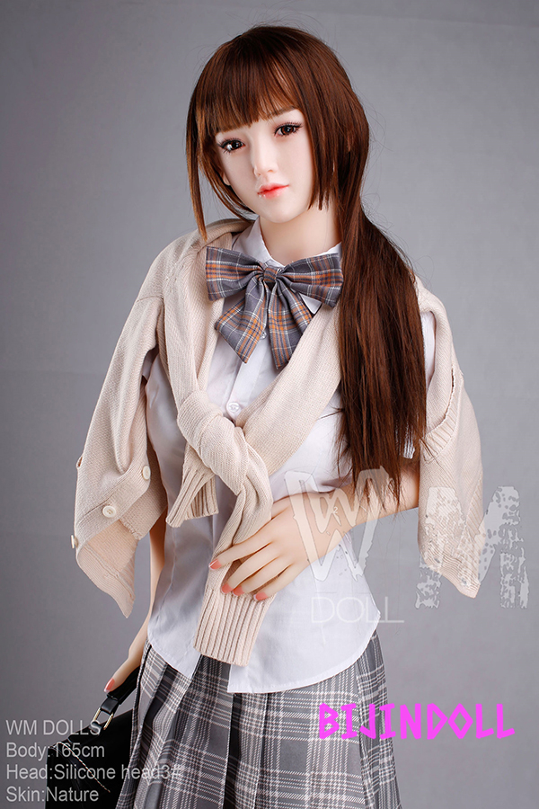 WMDoll#3 165cm D-cup silicone head definitely recommended silicone real doll asian Realistic dutch dolls